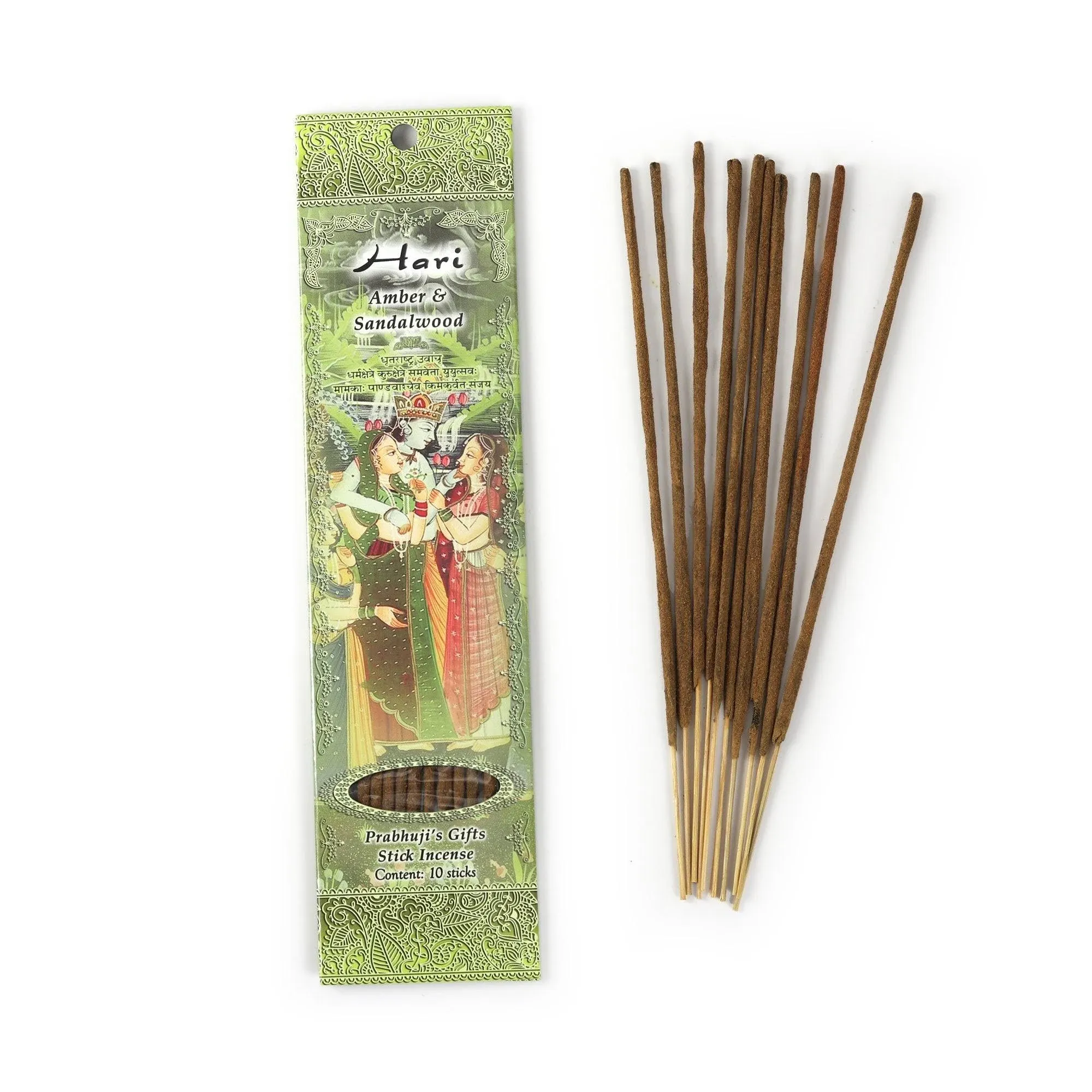 Incense Sticks Hari - Amber And Sandalwood