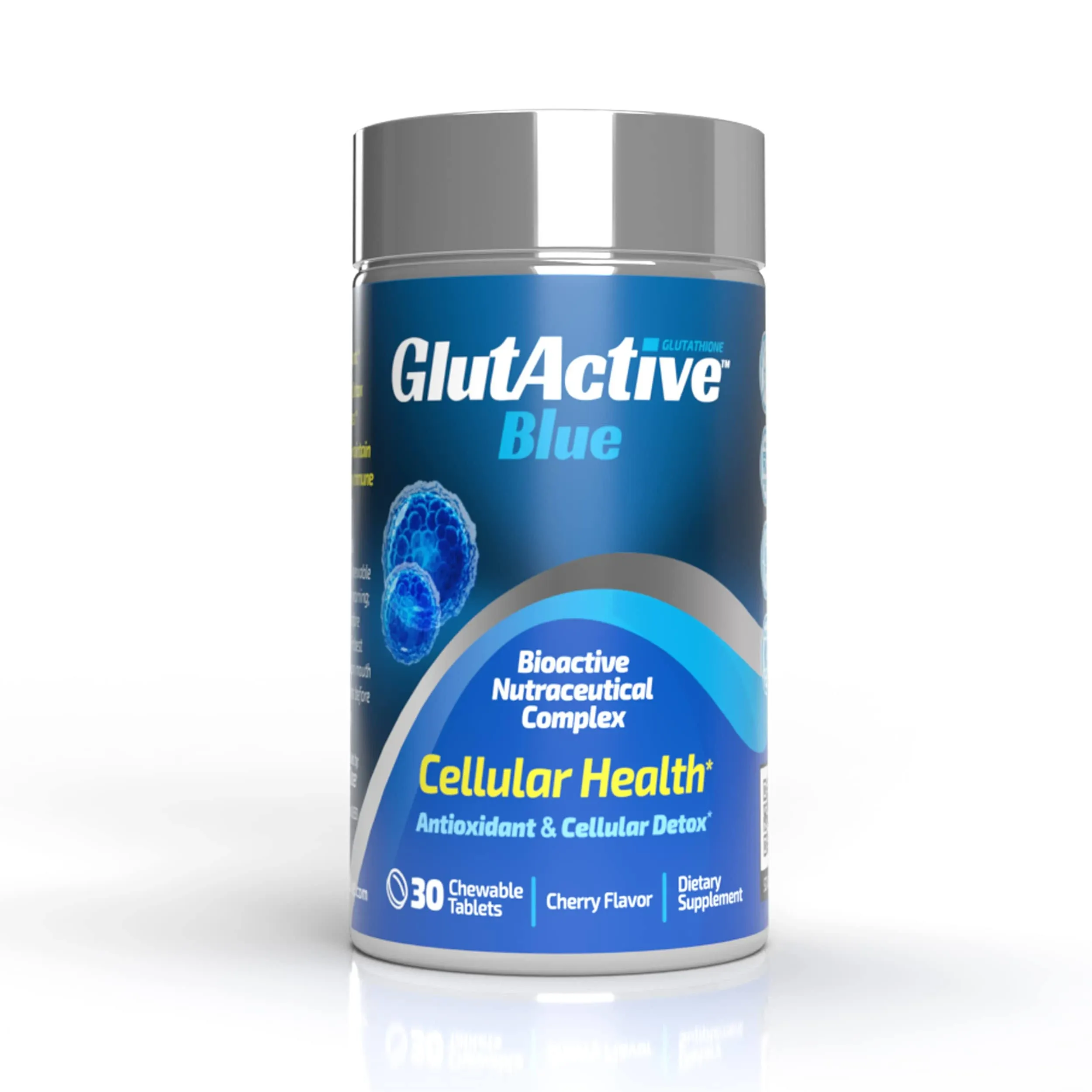 Glutactive Blue Chewable Tablets 30 Tabs