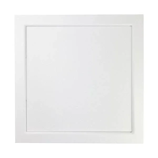 Access Panel - Outlet Covers Access Panel for Drywall - Paintable Wall Panels - 12"x12" ID Drywall Access Panels for Plumbing, Electrical Accesses - No Hinges or Springs - White