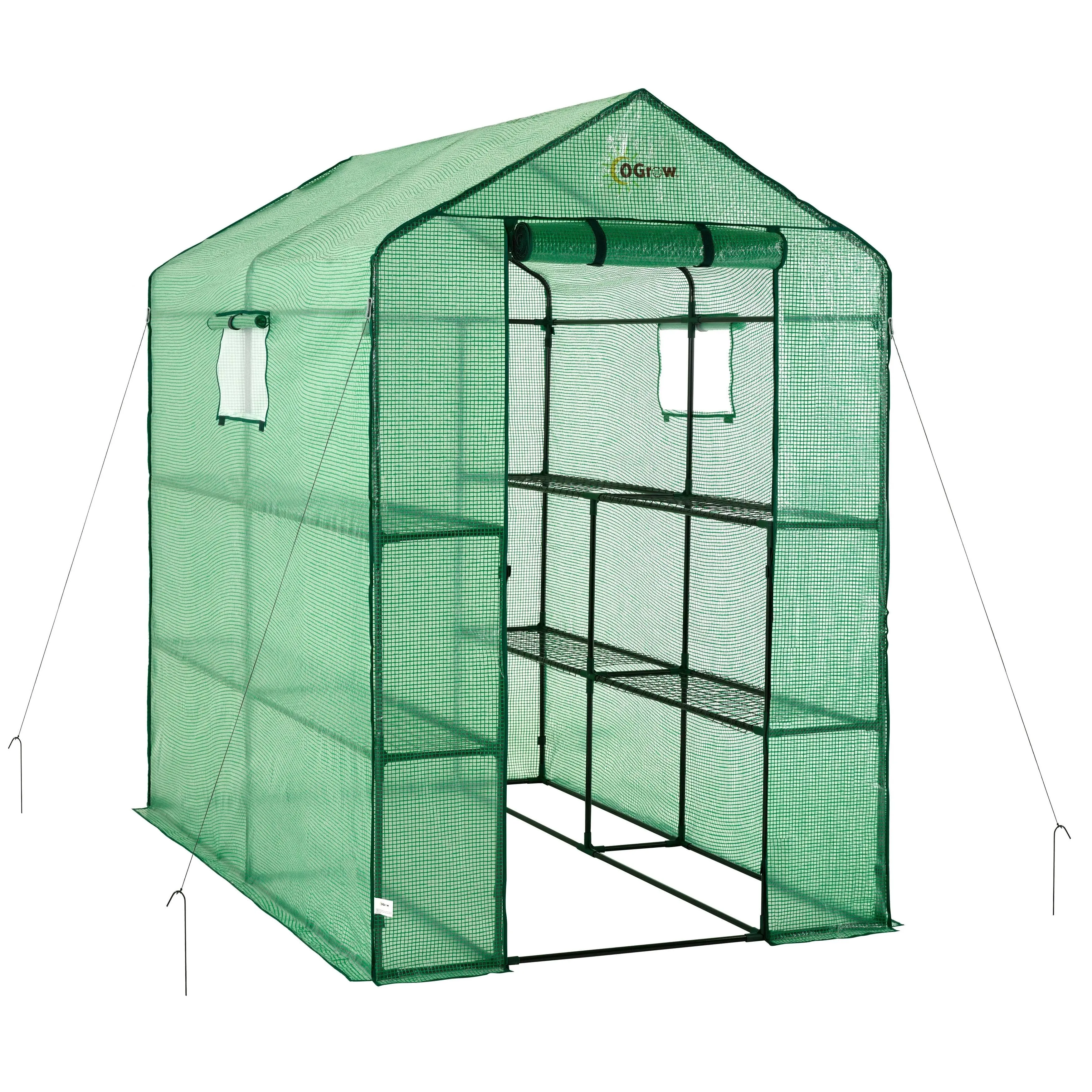 Machrus Ogrow Deluxe Walk-In Greenhouse