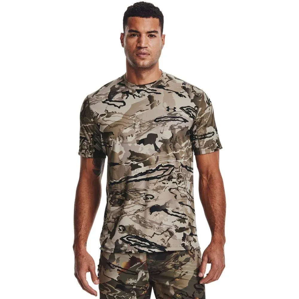 Men's Under Armour Iso-Chill Brush Line Short Sleeve Shirt