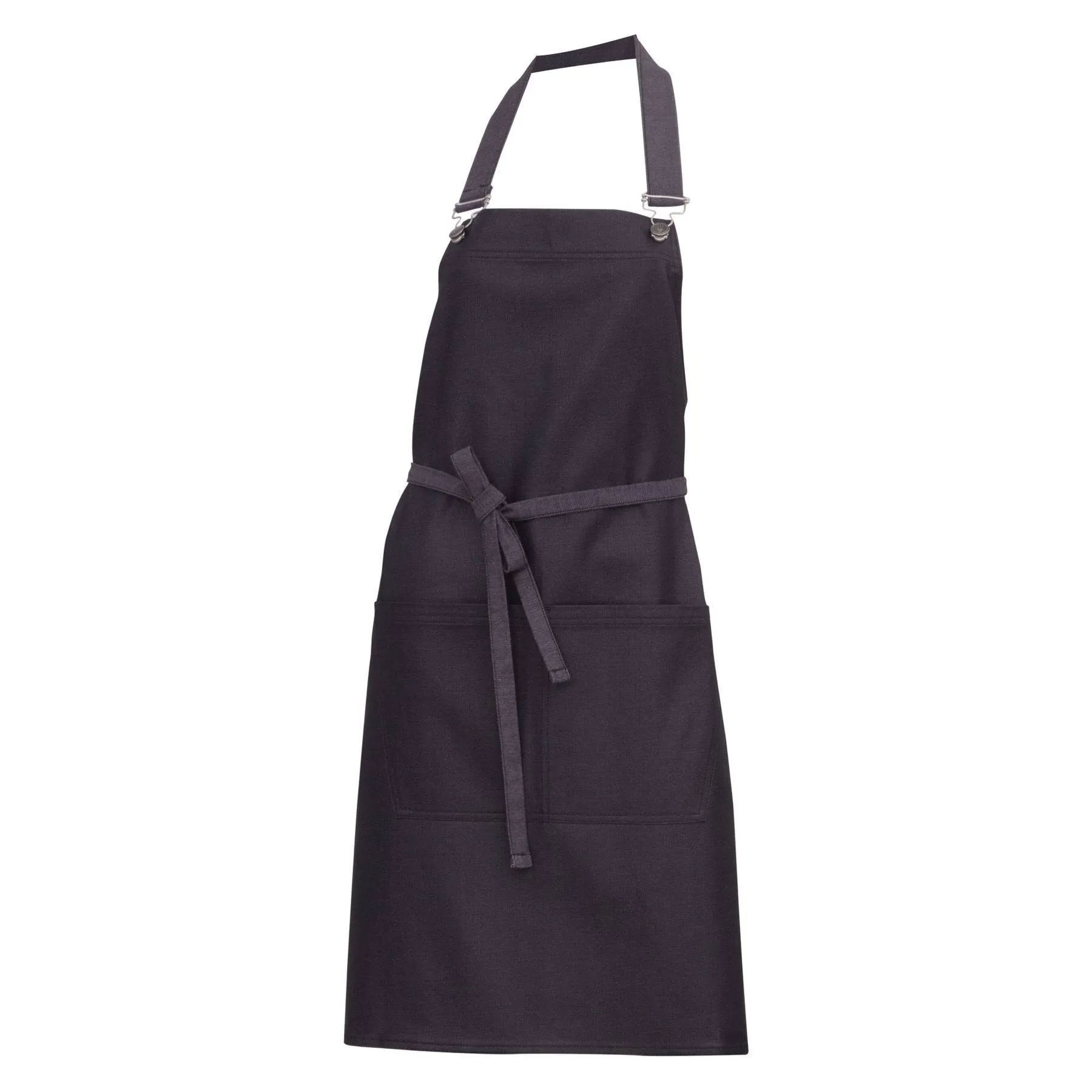 Chef Works Urban Collection Unisex Boulder Bib Apron Black One Size