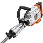 VEVOR Demolition Jack Hammer, 3500W Jack Hammer Concrete Breaker 1900 BPM Heavy Duty Electric Jack Hammer, 2pcs Chisel w/Gloves & 360°C Swiveling Front Handle for Trenching and Breaking Holes