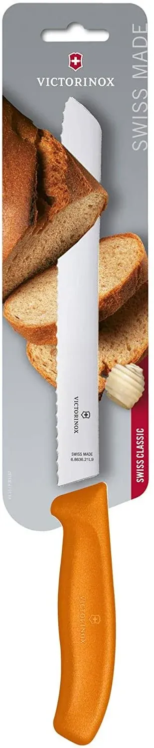 Victorinox Swiss Classic Bread Knife - Orange - 8 in