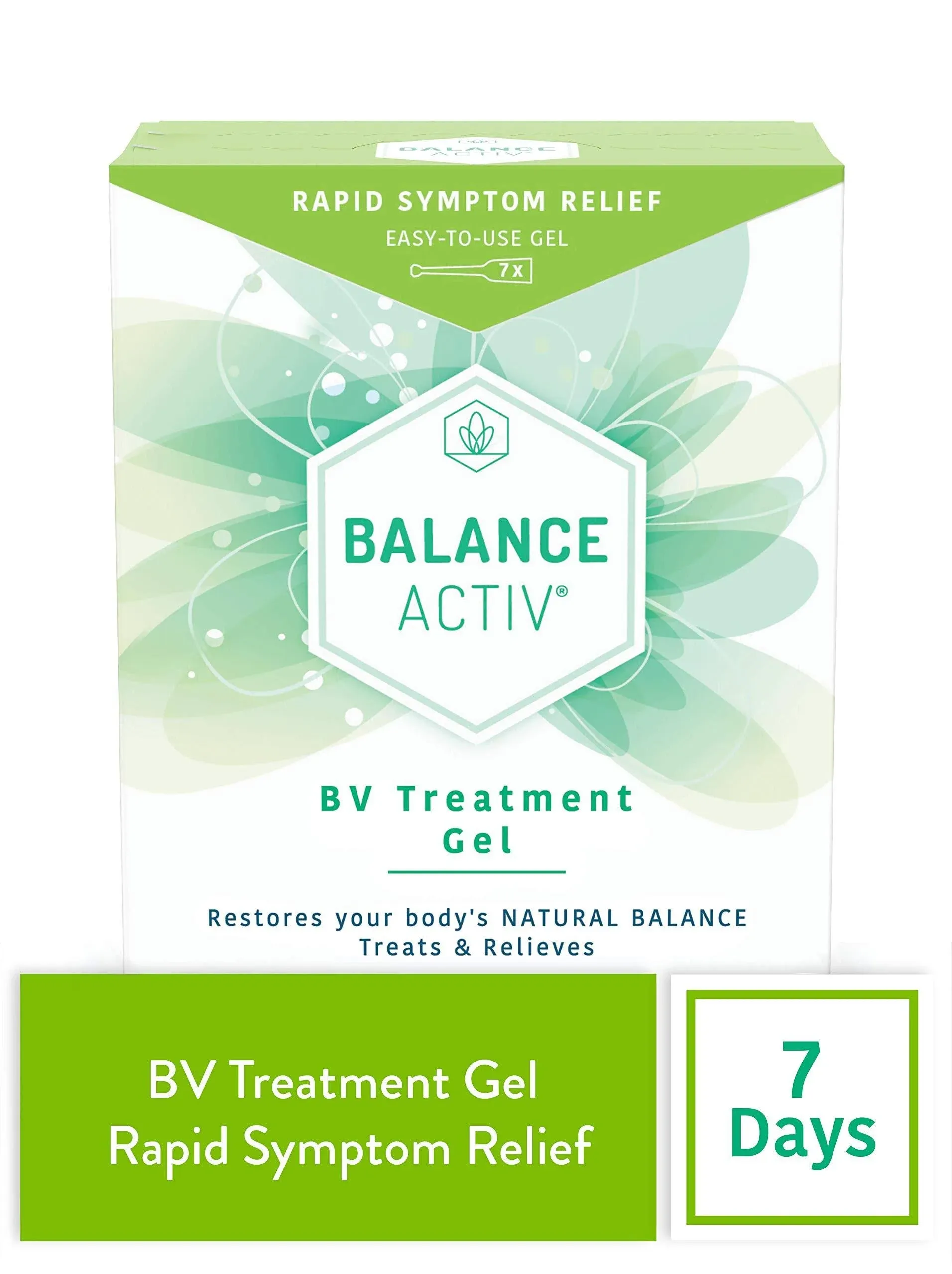 Tratamiento De Vaginosis Bacteriana - Gel Bv - Caja De 7 Tubos