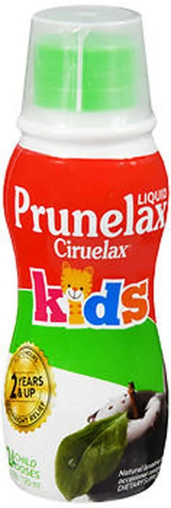 Prunelax Ciruelax Regular Strength Liquid Laxative for Kids - Gentle Relief for Occasional Constipation, Senna Extract, Vegan & Gluten-Free, Fast-Acting Overnight Relief - 4.05 fl oz