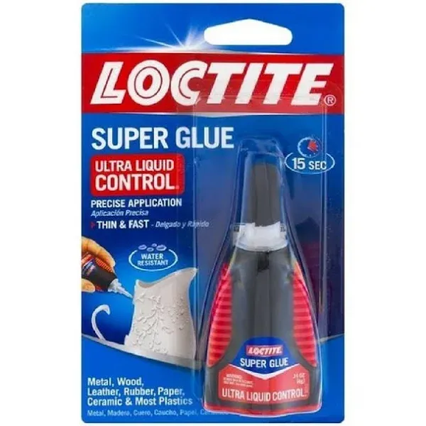 Loctite Super Glue Ultra Liquid Control 4 Grams 6-Pack