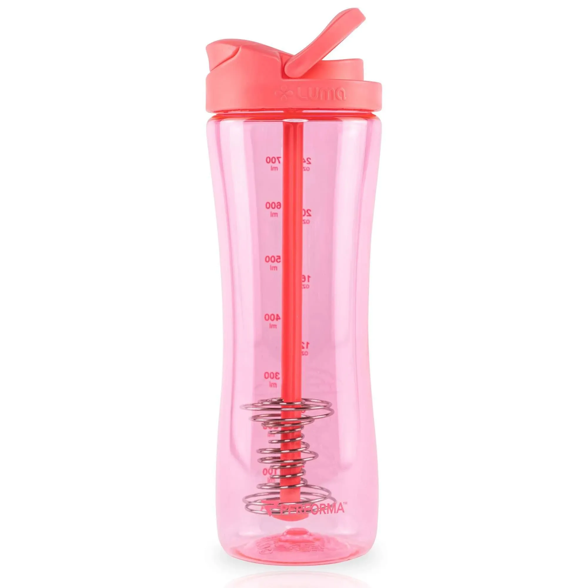 Performa Luma Protein Shaker Bottle Rose | GNC