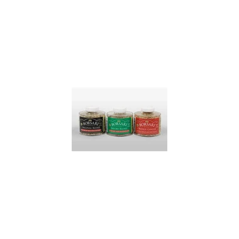 Borsari Seasoned Salt Gift Set - Multi-Use All Purpose Savory, Orange Ginger, and ...