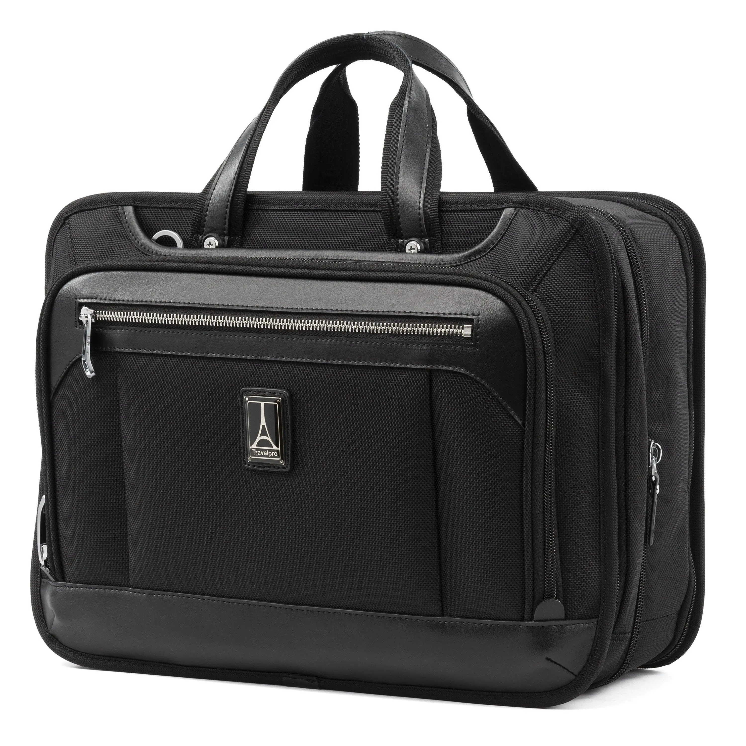 Travelpro Platinum Elite Expandable Business Brief (Shadow Black)