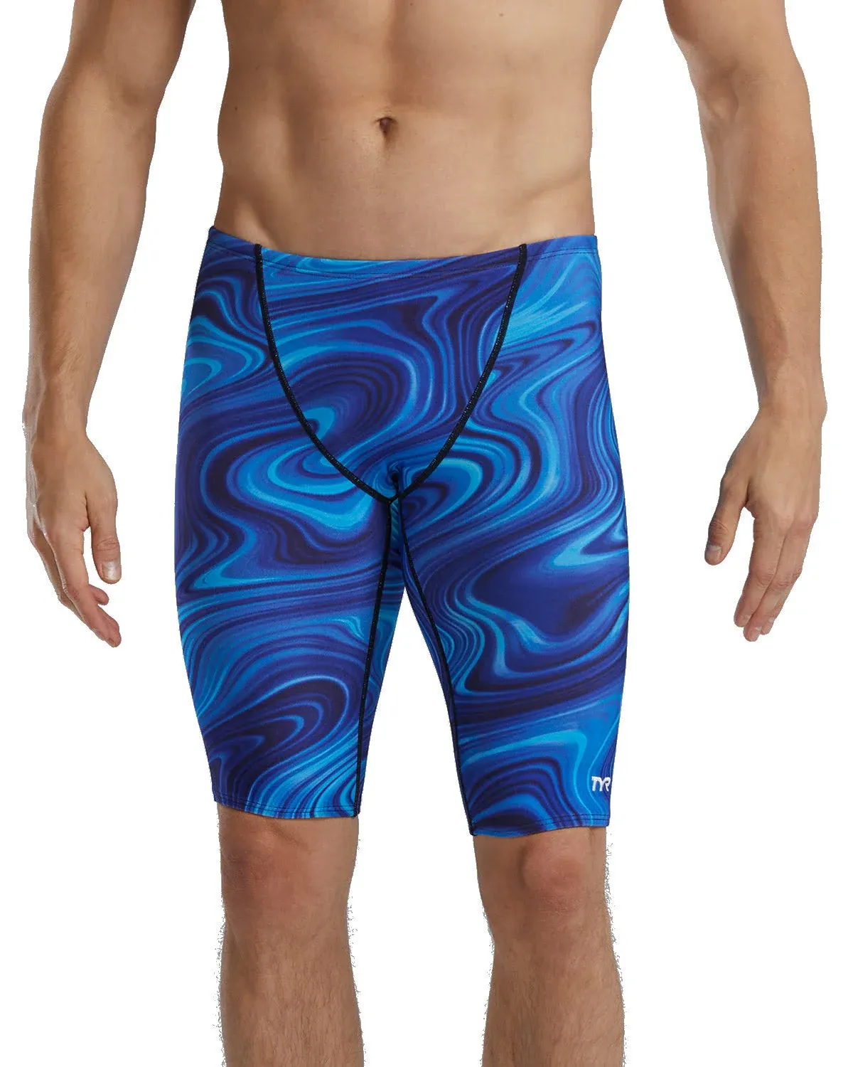 TYR Men's Durafast Elite Athletic Jammer Swimsuit