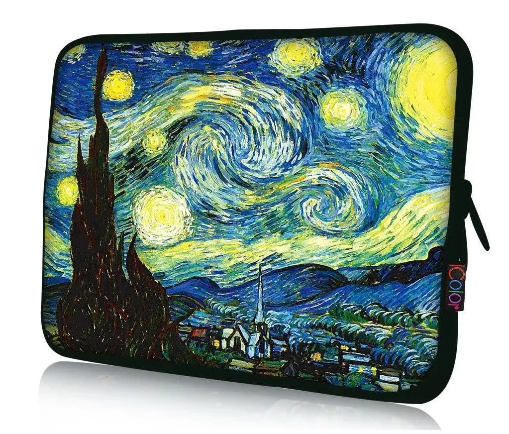 iColor 15" Laptop Sleeve Bag Case 14.5" 15.4" 15.6" inch Soft Neoprene Notebook ...