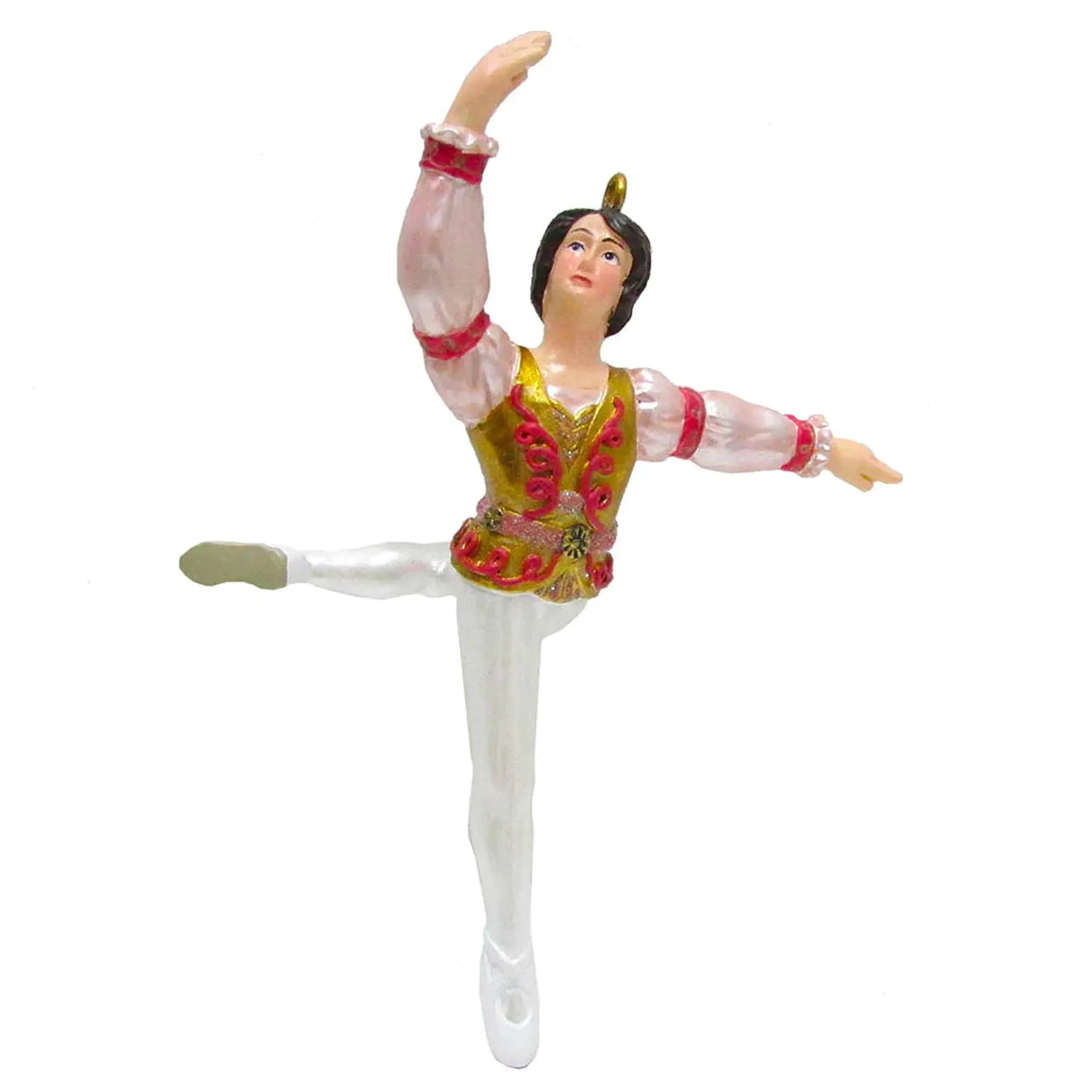 Nutcracker Ballet Gifts - Rose Gold Prince Resin Ornament 4 inch