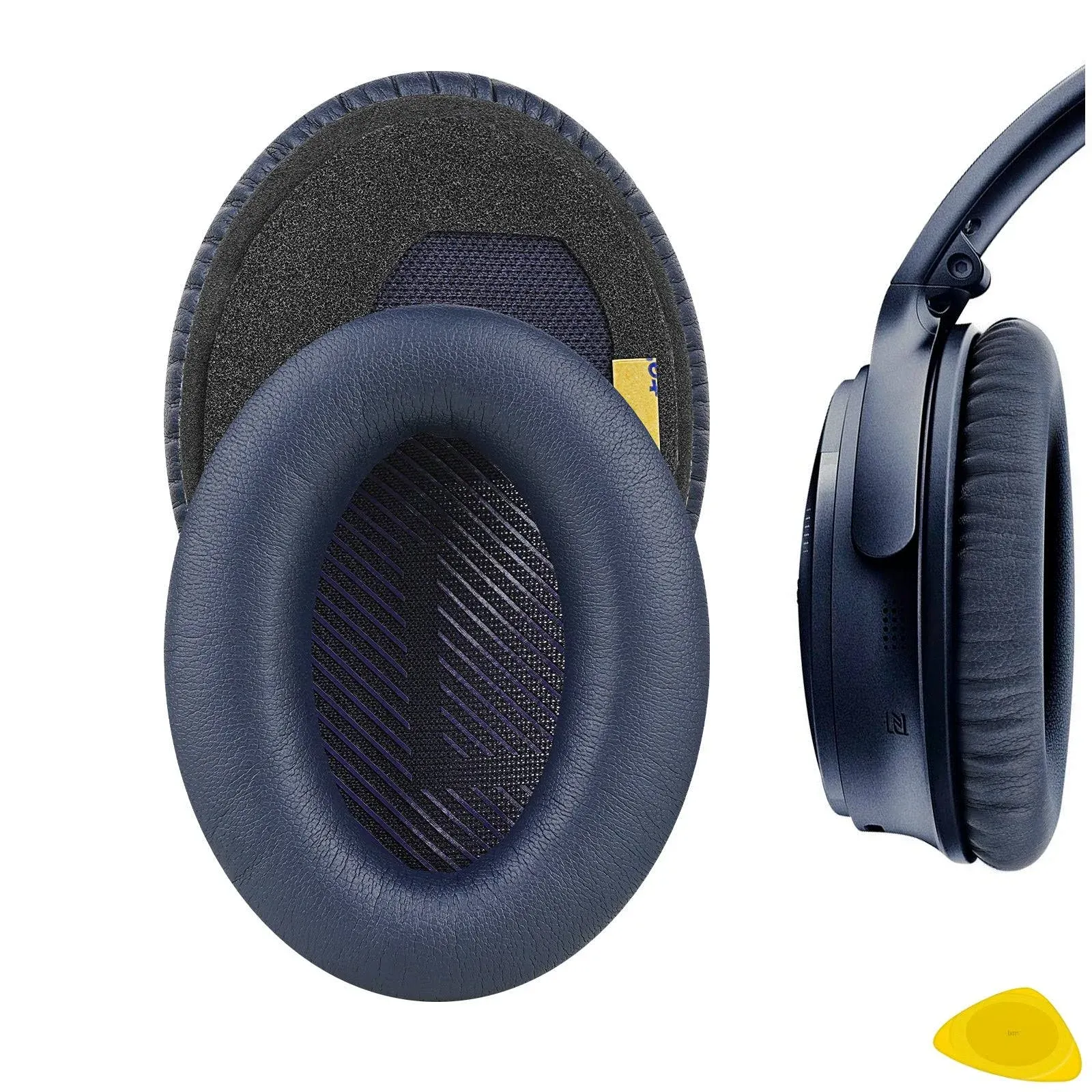 Geekria Protein Leather Ear Pads for Bose QCSE QC45, QC35, SoundLink