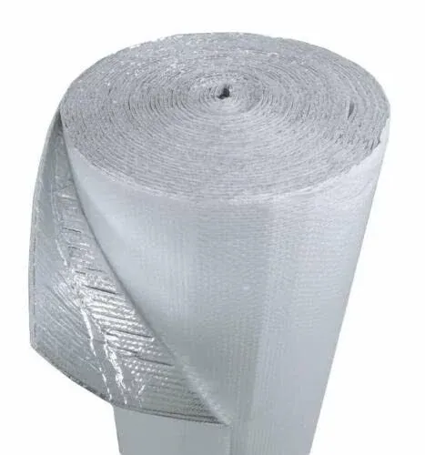 6ft White Double Bubble Reflective Foil Thermal Insulation 300sqft (6ft x 50ft)