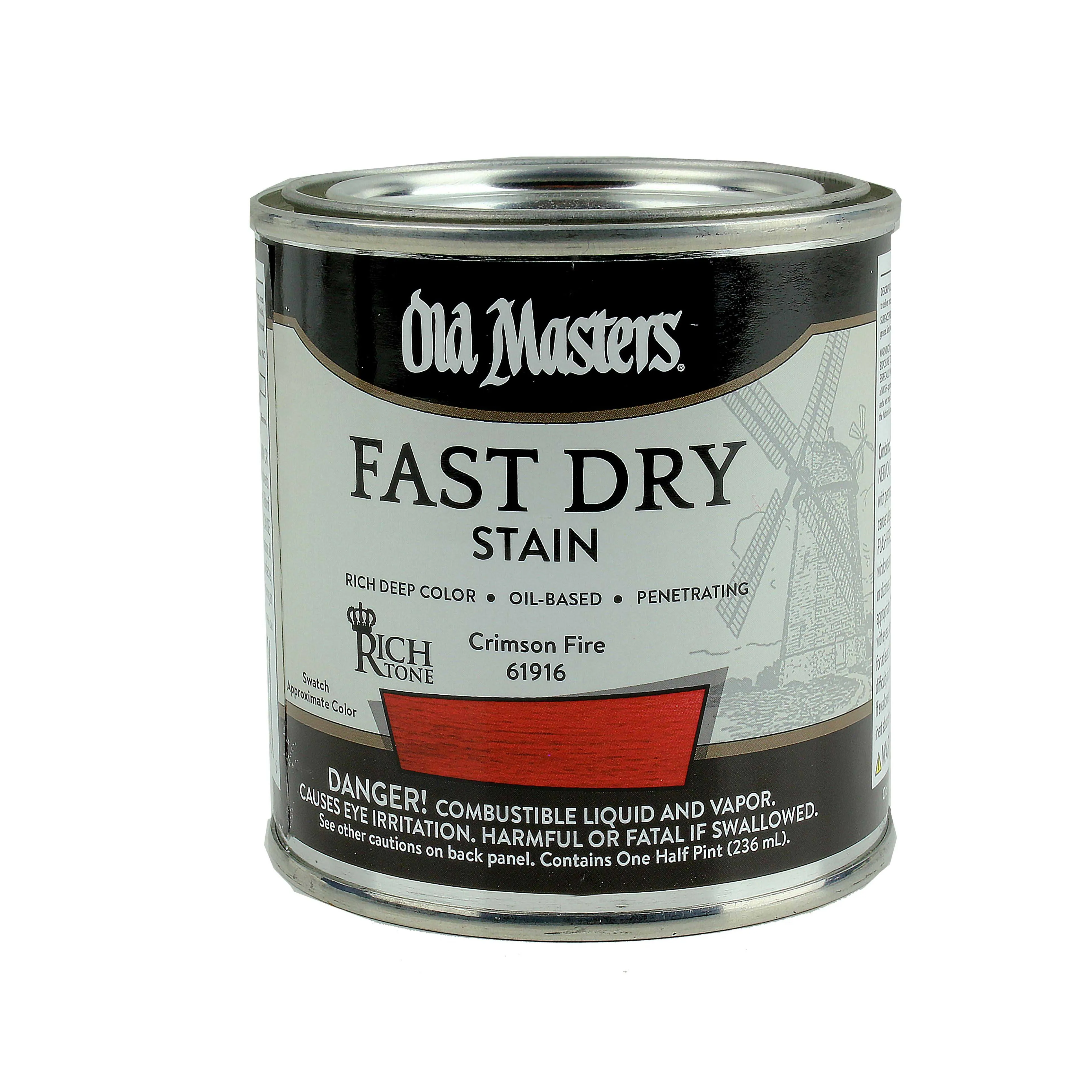 .5Pt Rich Tone Fast Dry Stain Crimson Fire