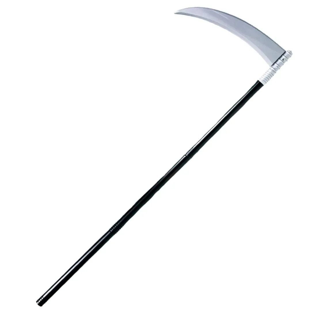 Kangaroo Grim Reaper Scythe Weapon – Prop for Halloween Parties – 40-inch Long Sickle for Kids and Adults – Halloween Weapons Grim Reaper Costume Scythe Prop – Scythe Toy