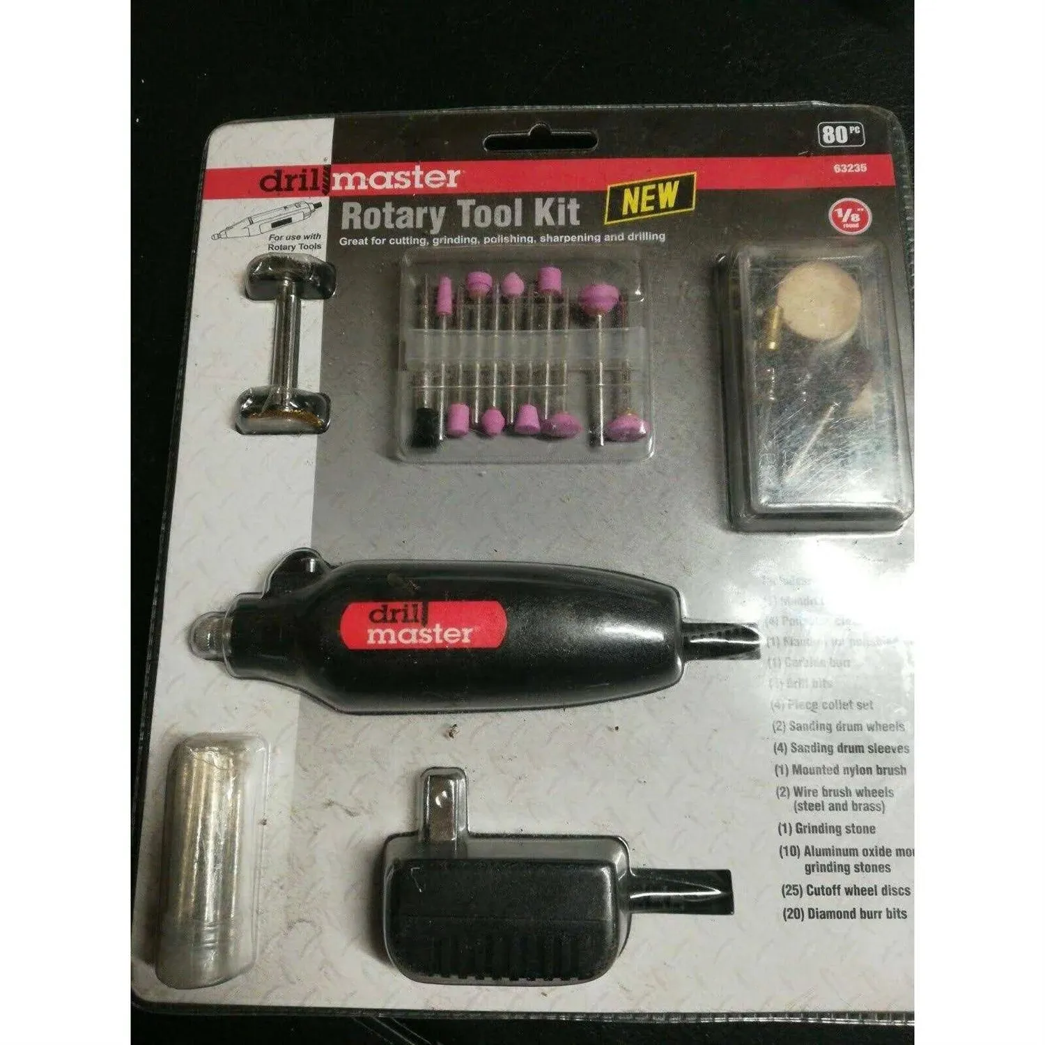 Rotary tool kit by Drill Master