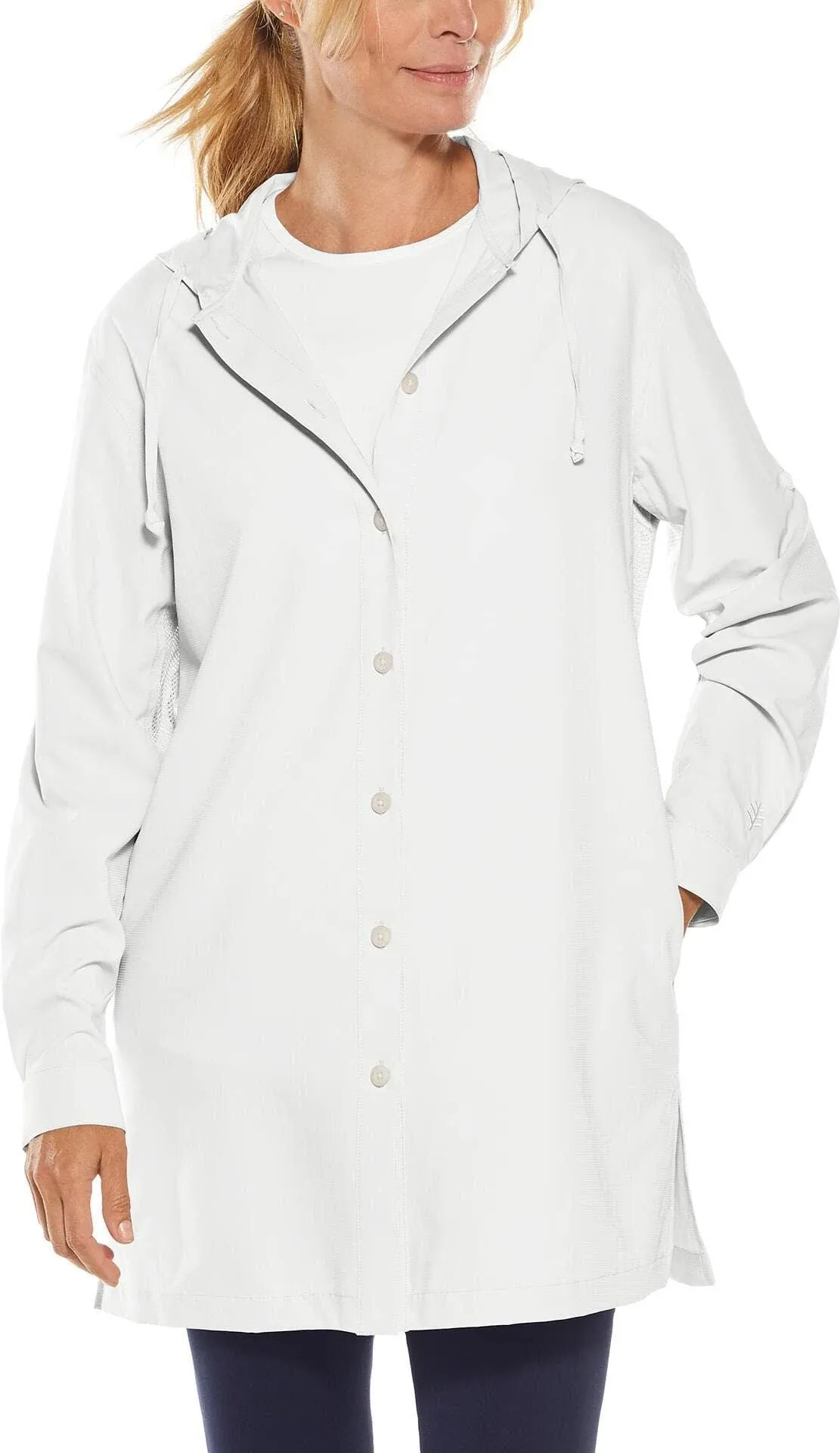 Coolibar Iztapa Beach Shirt White / XL