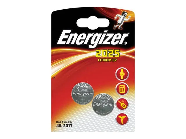 Energizer CR2032 Batteries, 3V Lithium Coin Cell 2032 Watch Battery - 100 Count