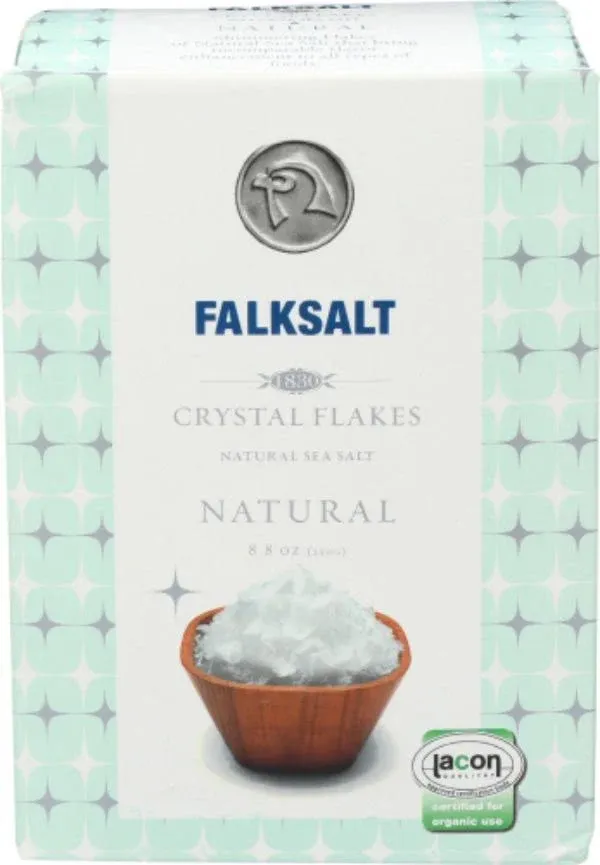 Sea Salt Flakes, Natural - 8.8 Oz