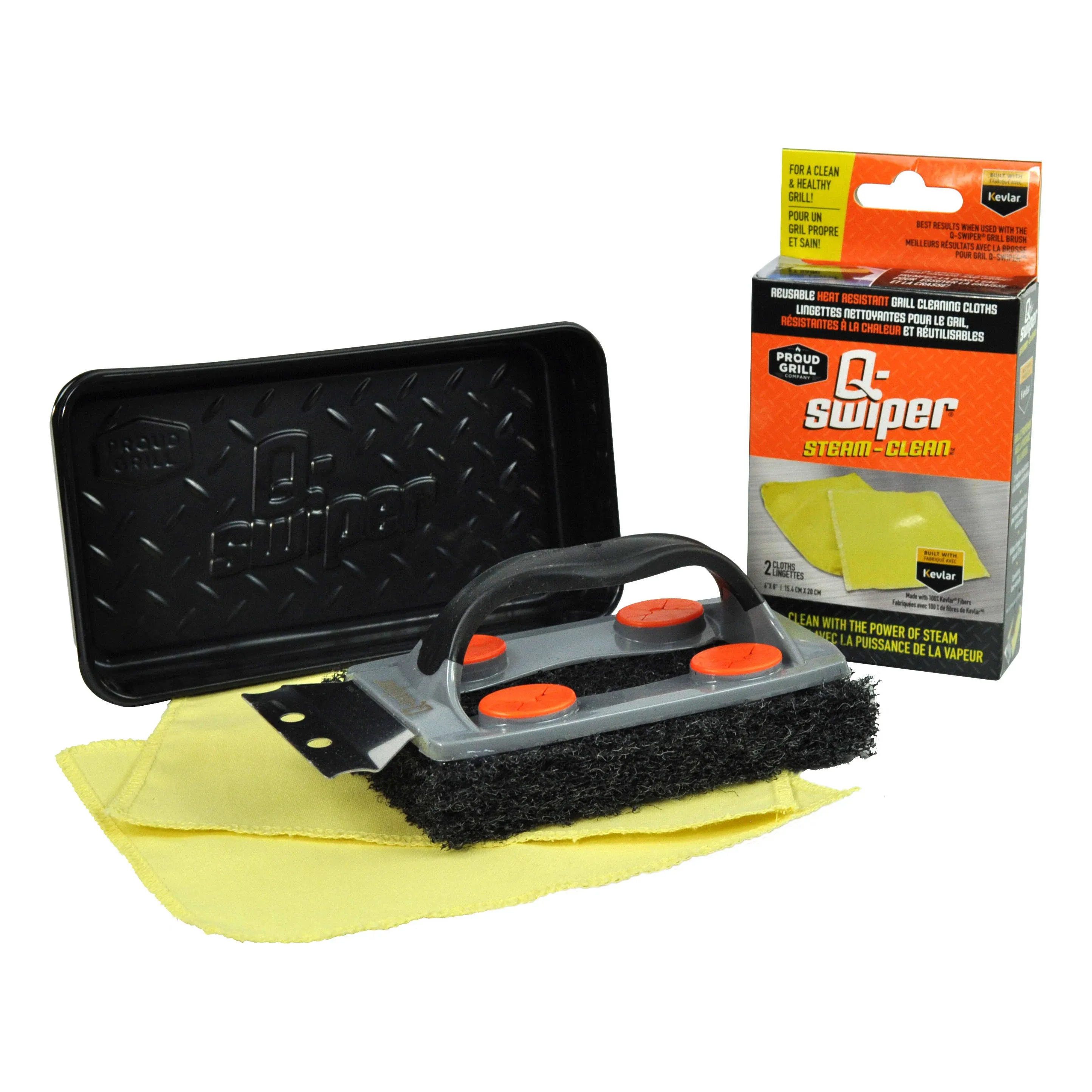 Grill Q-Swiper BBQ Grill Cleaner Set