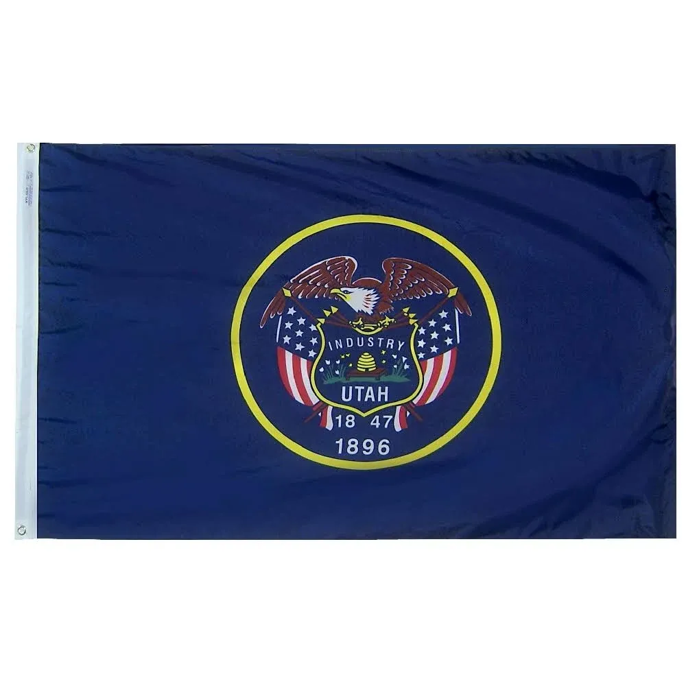 Annin Flagmakers Utah State Flag 3x5 ft. Nylon