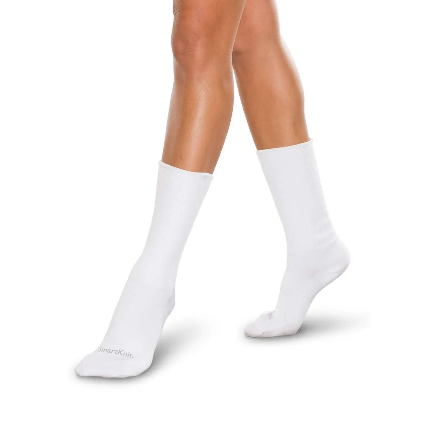 SmartKnit® Seamless Diabetic Socks, Wide Crew