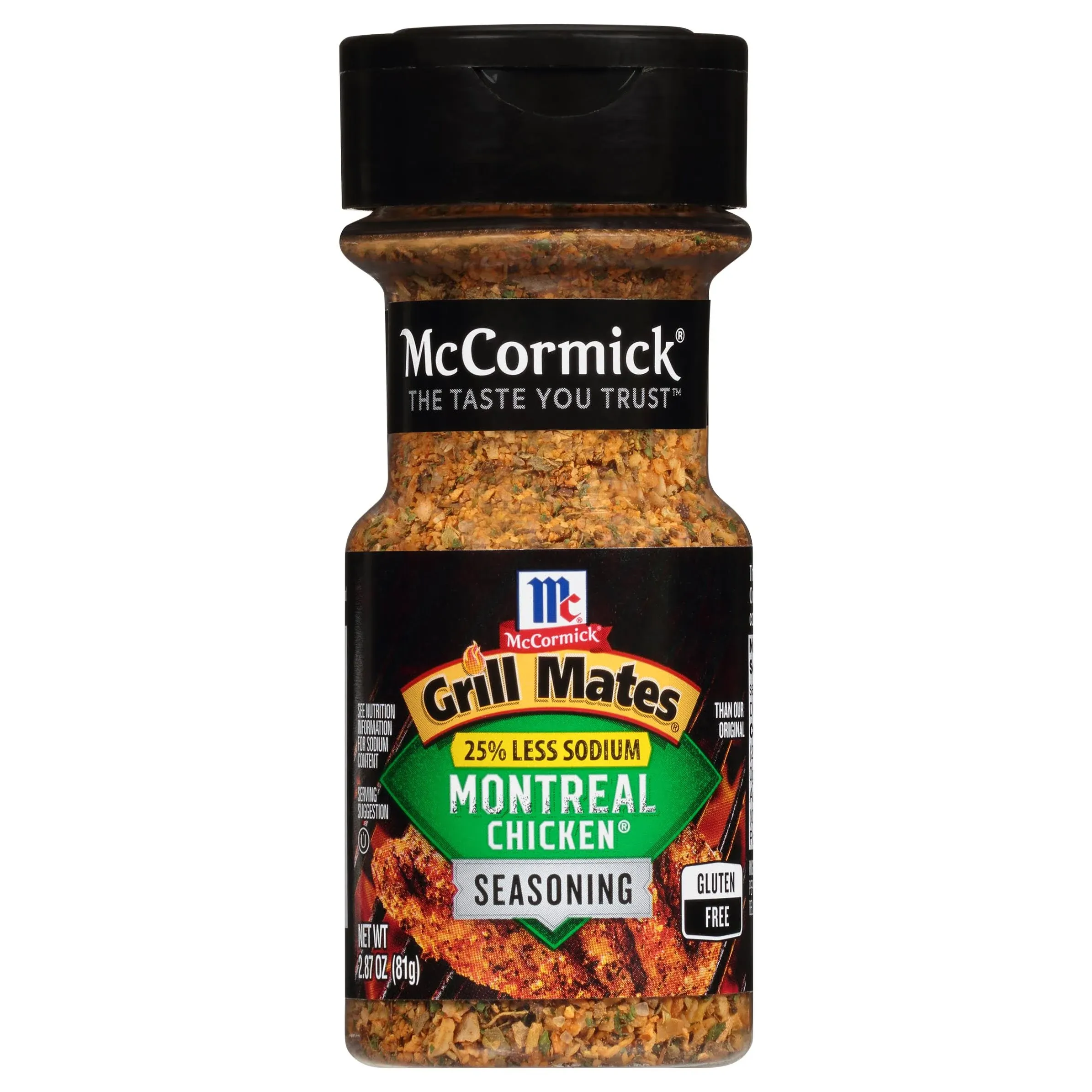 McCormick Grill Mates 25% Less Sodium Montreal Chicken Seasoning