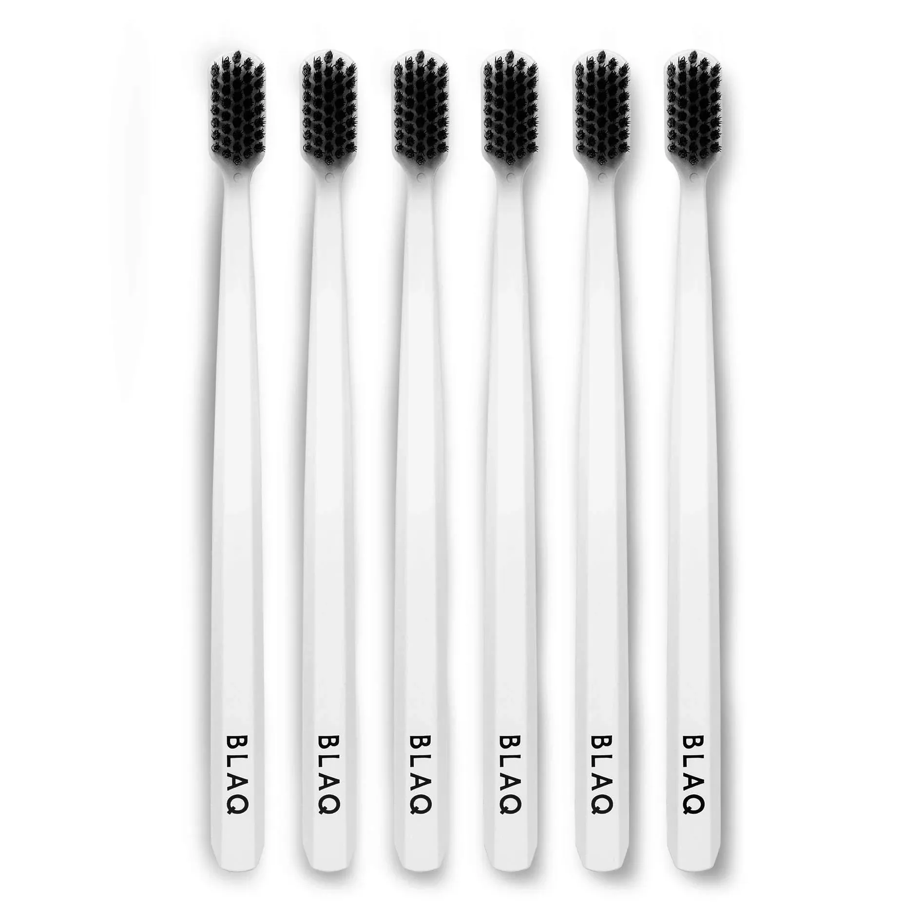 Blaq Biodegradable PLA Toothbrush 6xSET