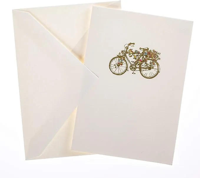 Flower Bicycle La Petite Presse Boxed Cards