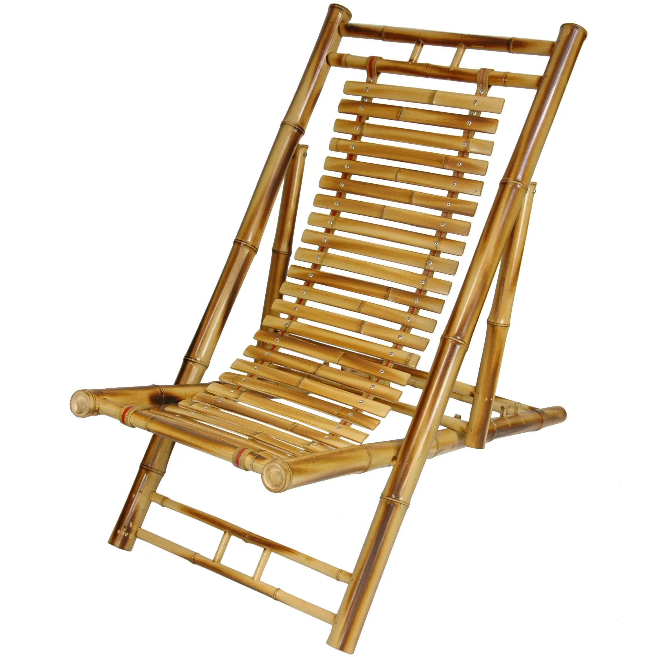 Oriental Furniture Japanese Bamboo Folding Chair