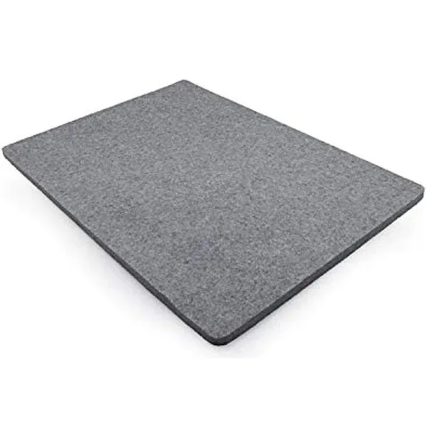 Wool Ironing Mat-Pad Made with 100% New Zealand Wool Pressing Pad Great for Traveling and Quilting Holds Heat When Pressing to Provide Professional Results Ironing Board Cover (Gray, 8x8)