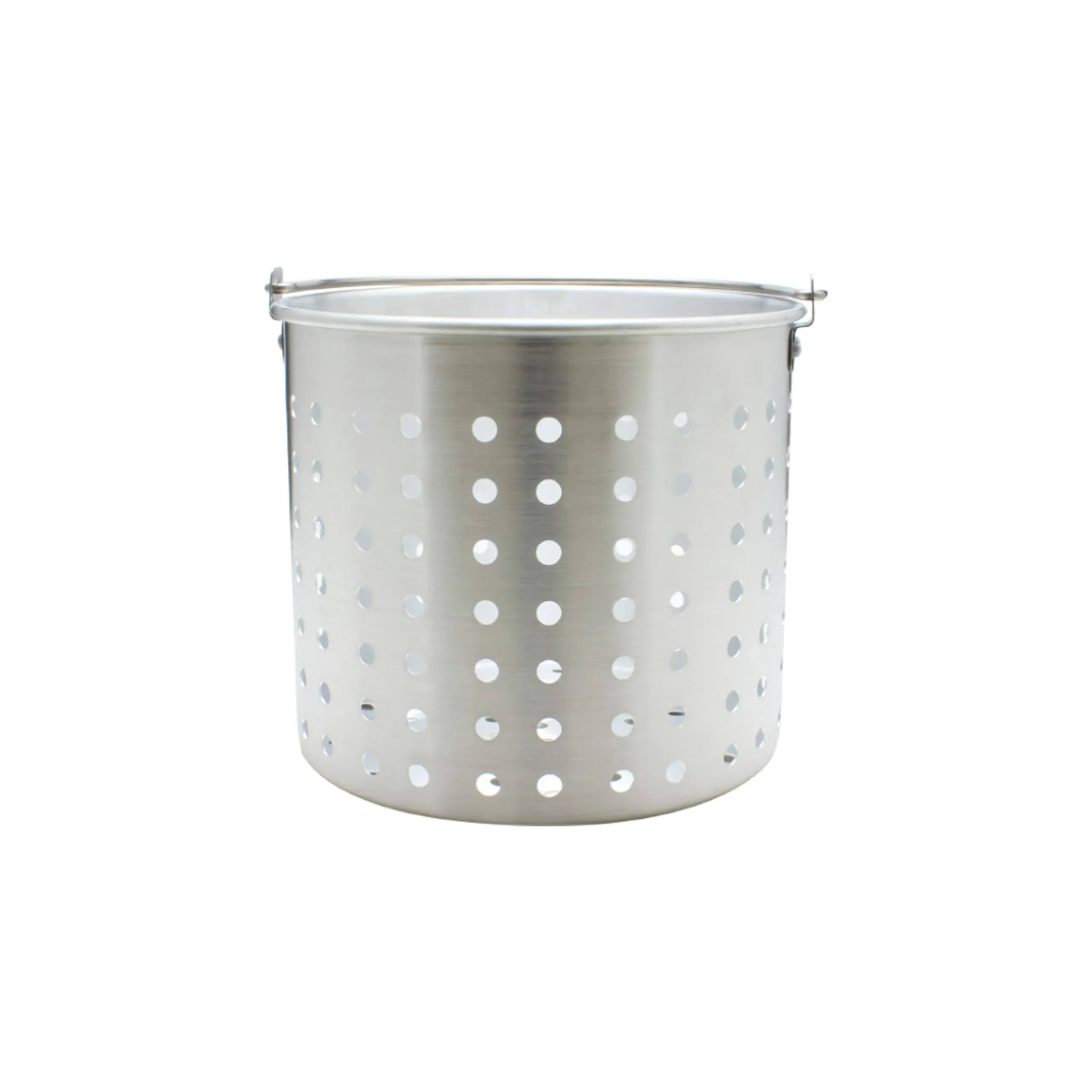 Thunder Group ALSKBK002 Aluminum Perforated Steamer Basket for 16qt Pot