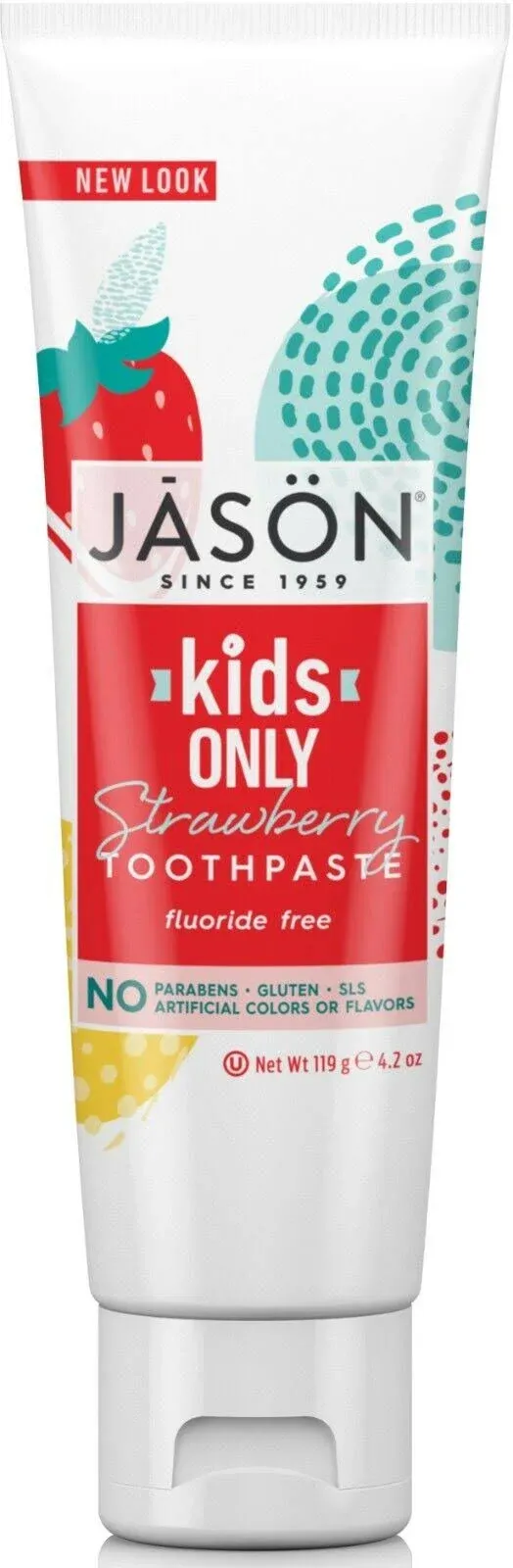 Jason - Kids Strawberry Toothpaste 119g