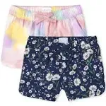 The Children's Place Girls Denim Twill Pull on Shorts