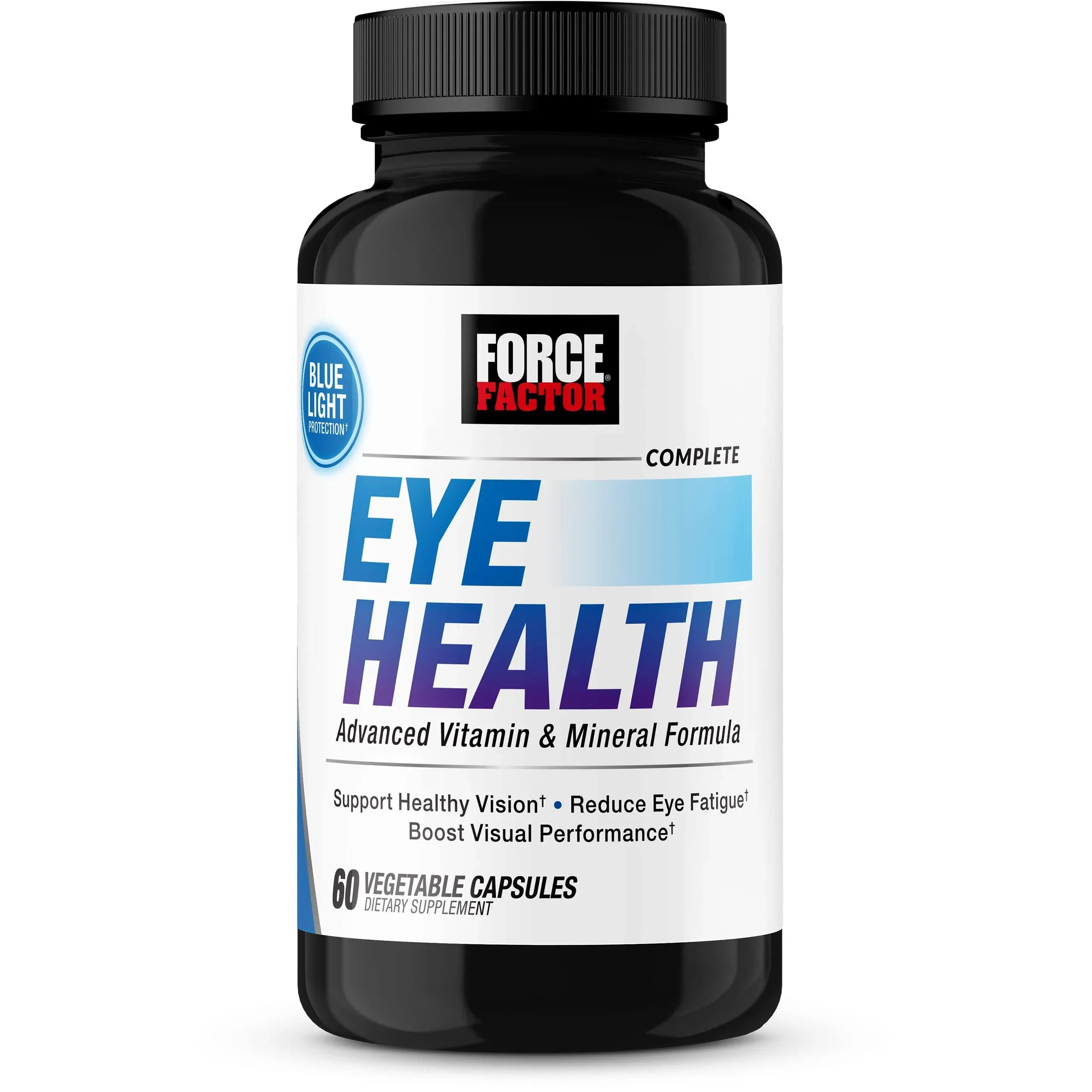 FORCE FACTOR Complete Eye Health, Clinical Strength Eye Vitamins with Lutein &amp; Z