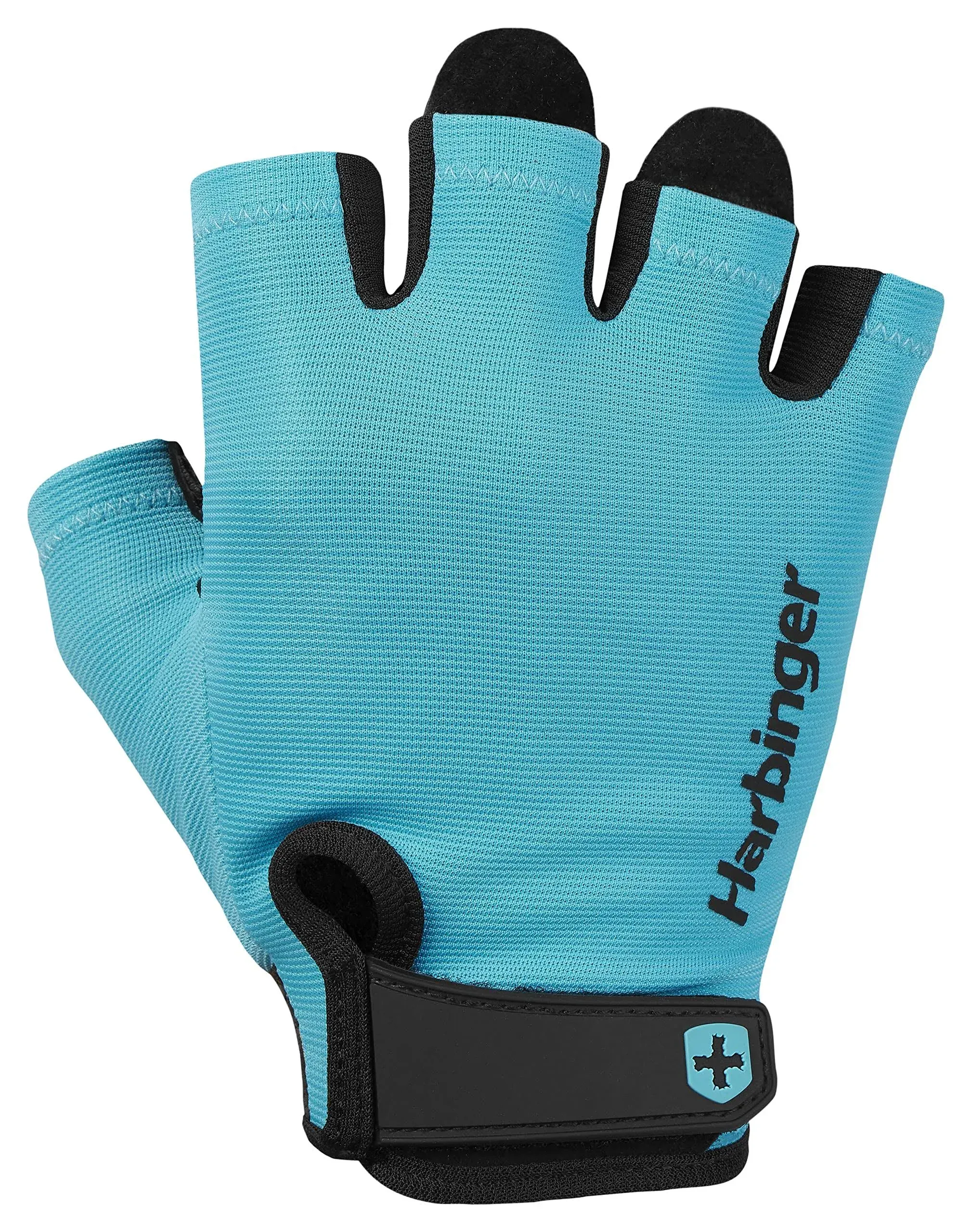 Harbinger unisex Power Weight Lifting Gloves - Medium - Aqua