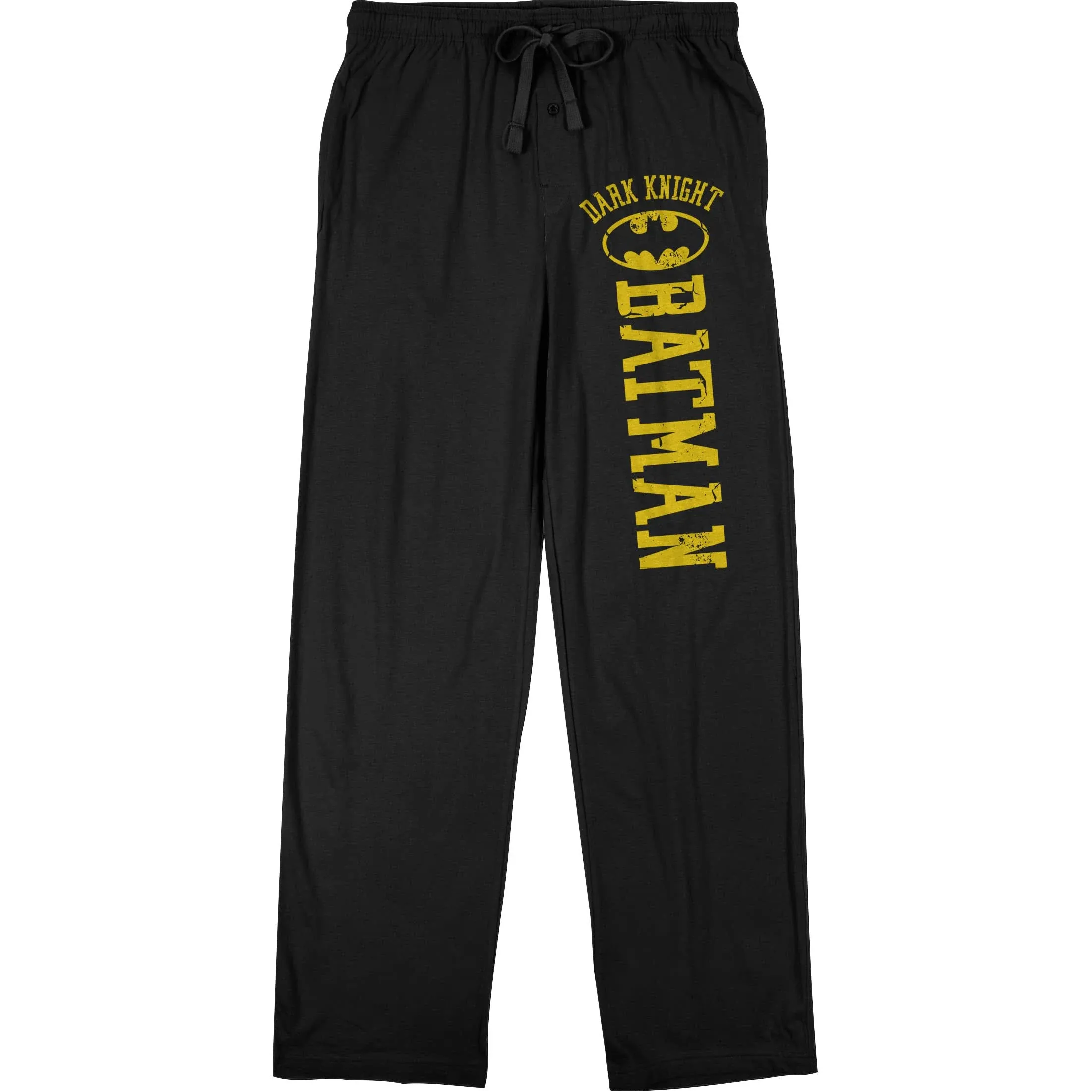 Bioworld Batman Dark Knight Logo Men's Black Sleep Pajama Pants