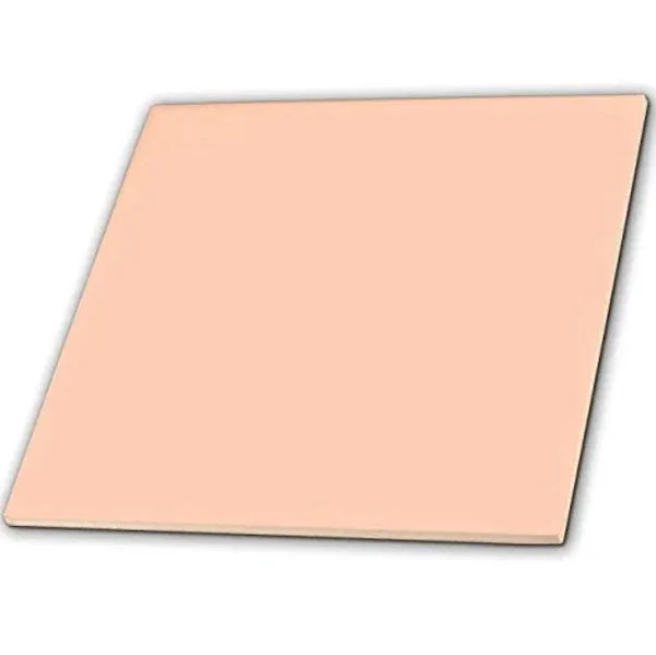 3dRose ct_30647_3 Ceramic Tile, 8-Inch, Blush Pink