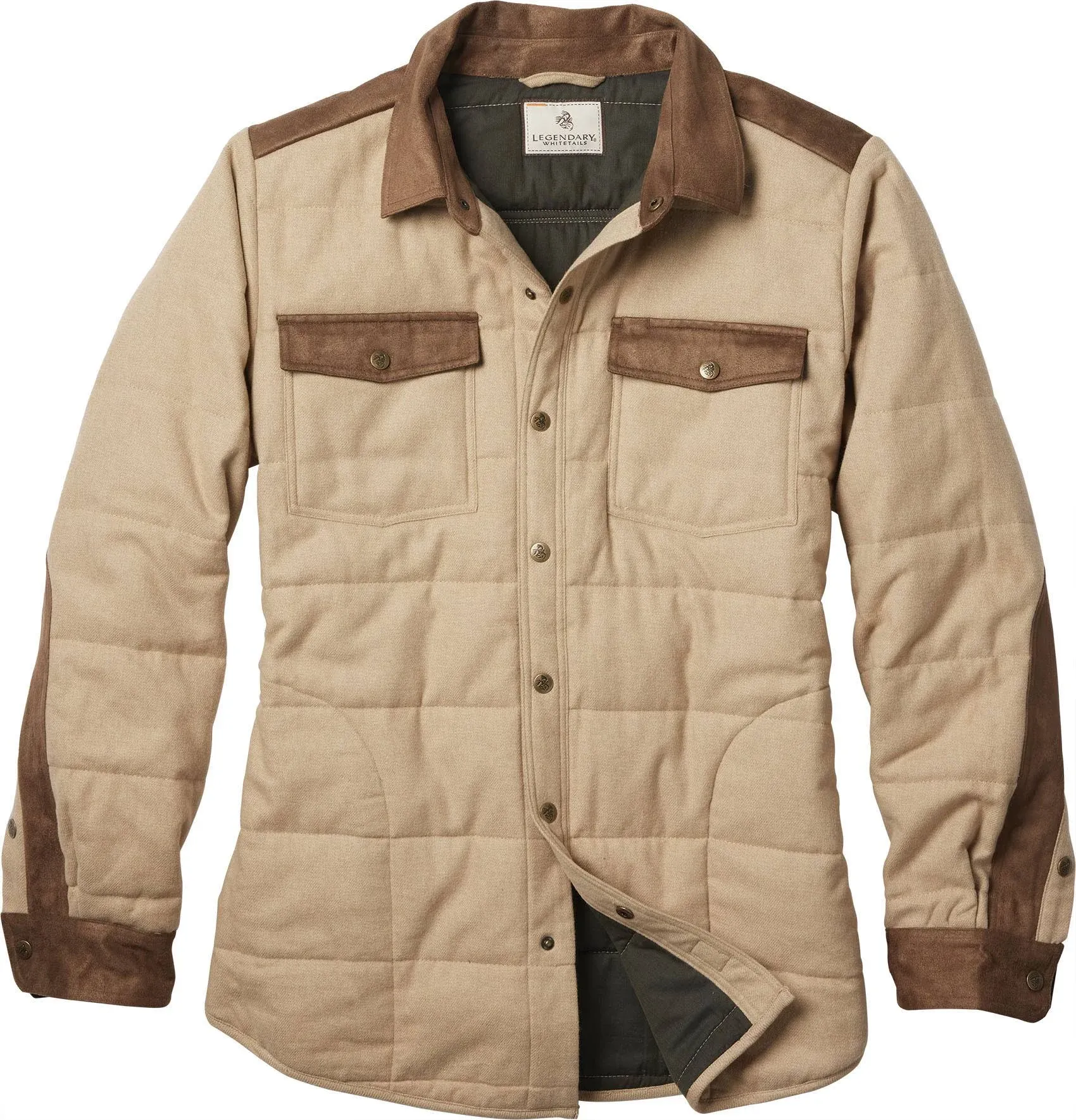 Legendary Whitetails Men's High Caliber Quilted Shirt Jacket