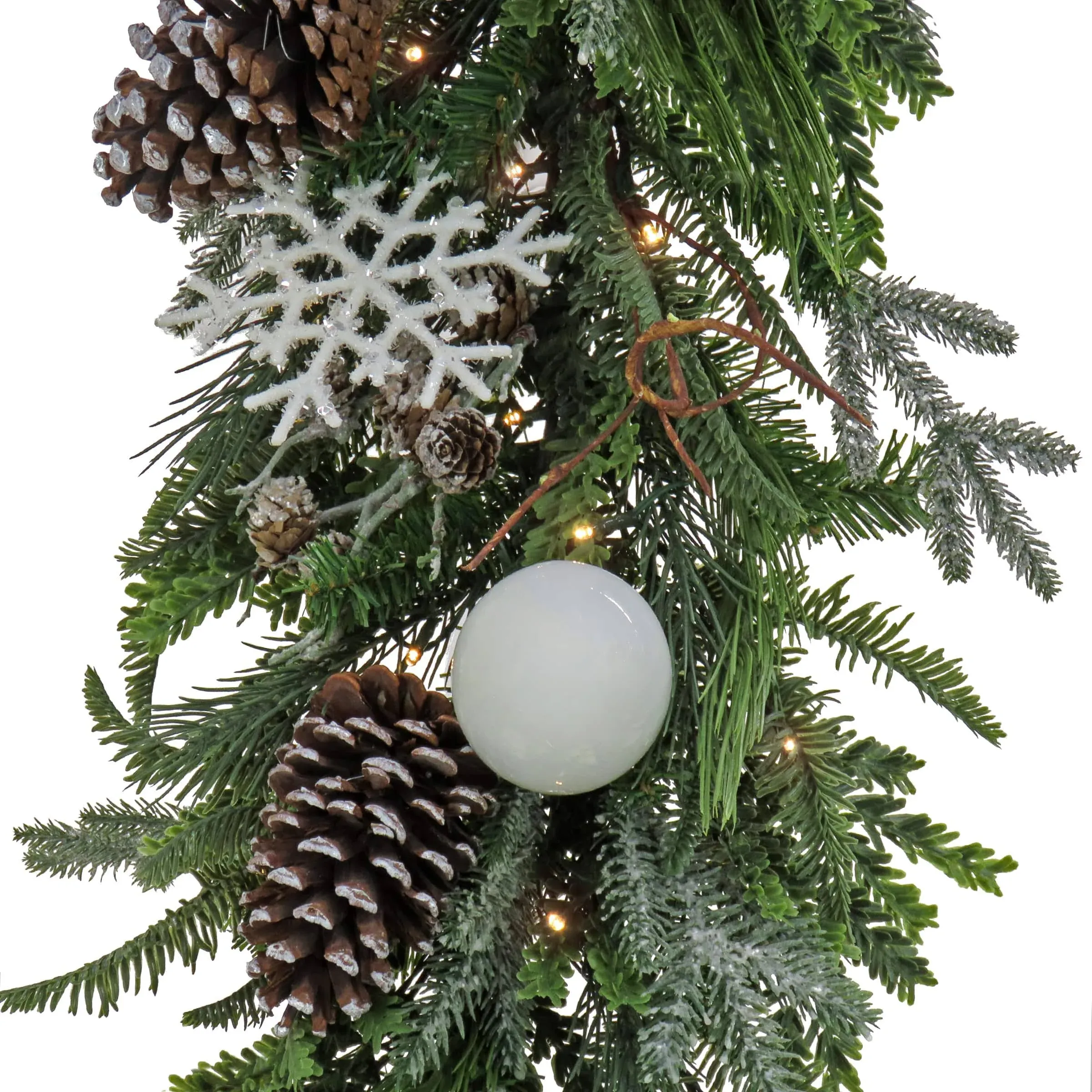 National Tree Company Alpine Collection Decorated Garland