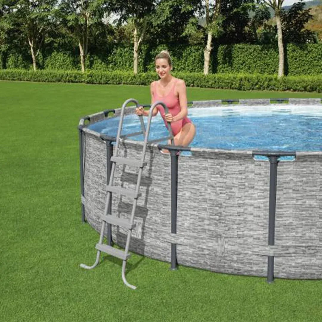 Bestway 18' x 48" Round Steel Pro MAX Hard Side Family Pool Set (Open Box)