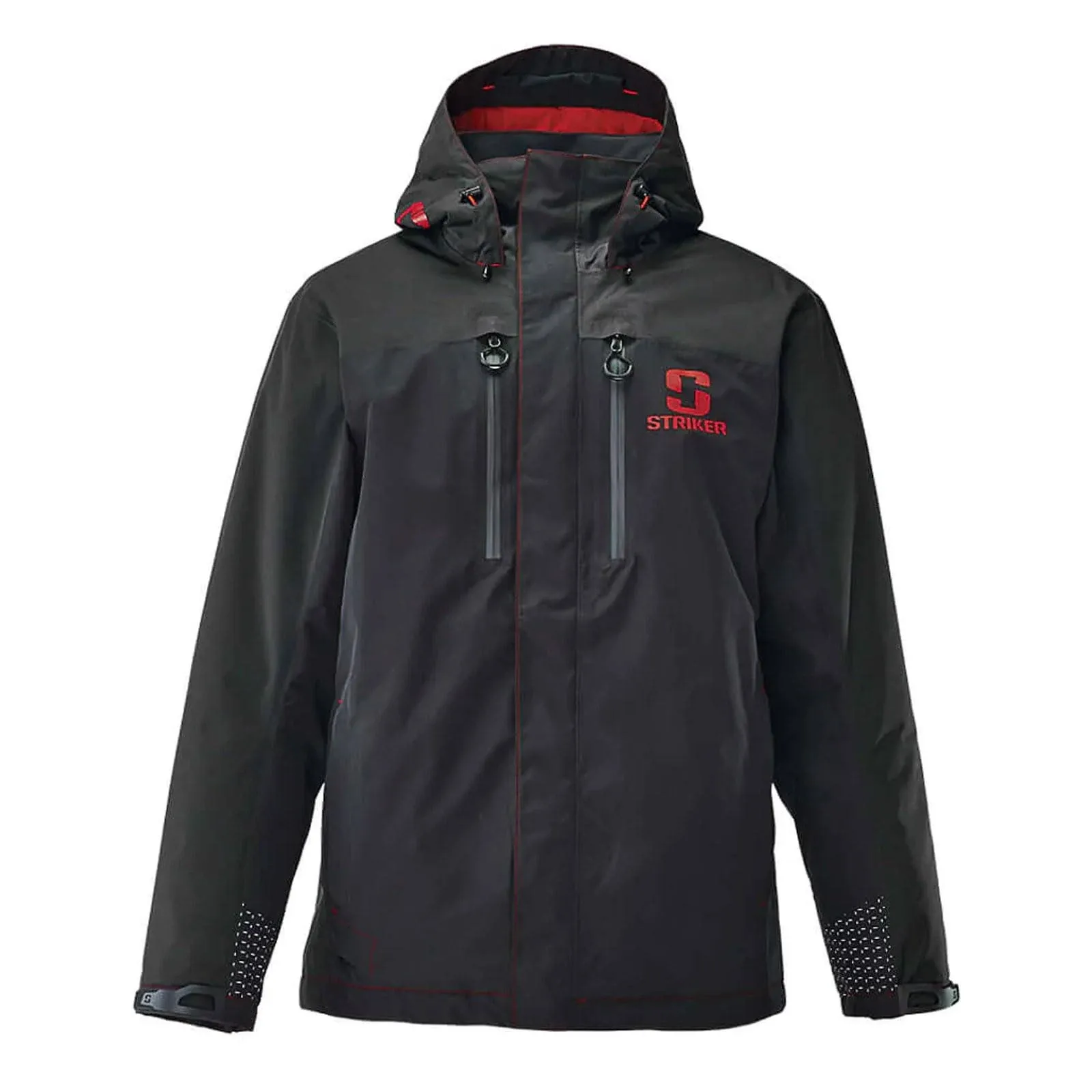 Striker Denali Insulated Rain Jacket - Black - M