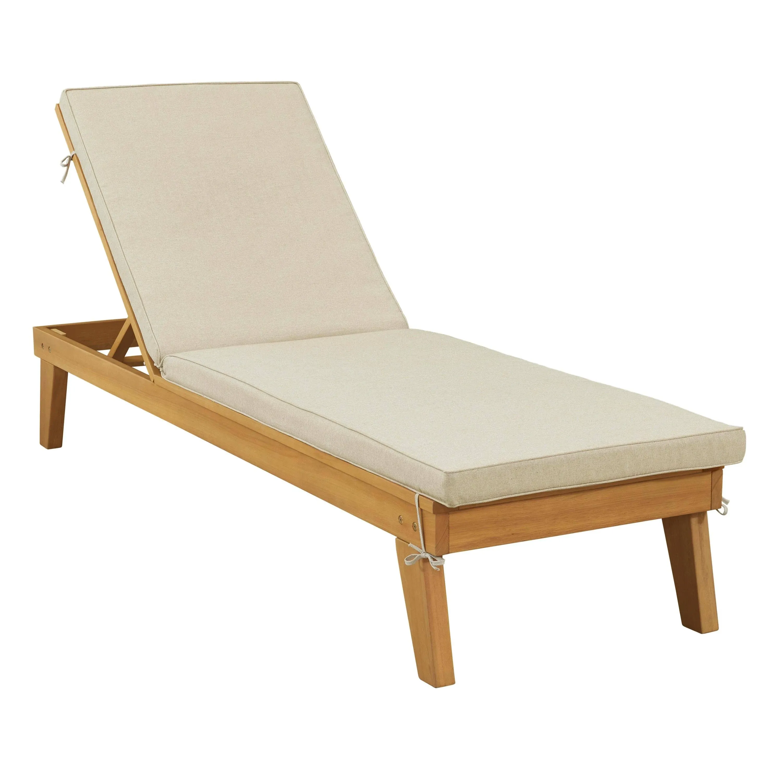 Byron - Light Brown - Chaise Lounge With Cushion