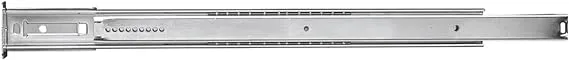 Hickory Hardware 12 in. Cadmium Center Mount Drawer Slide