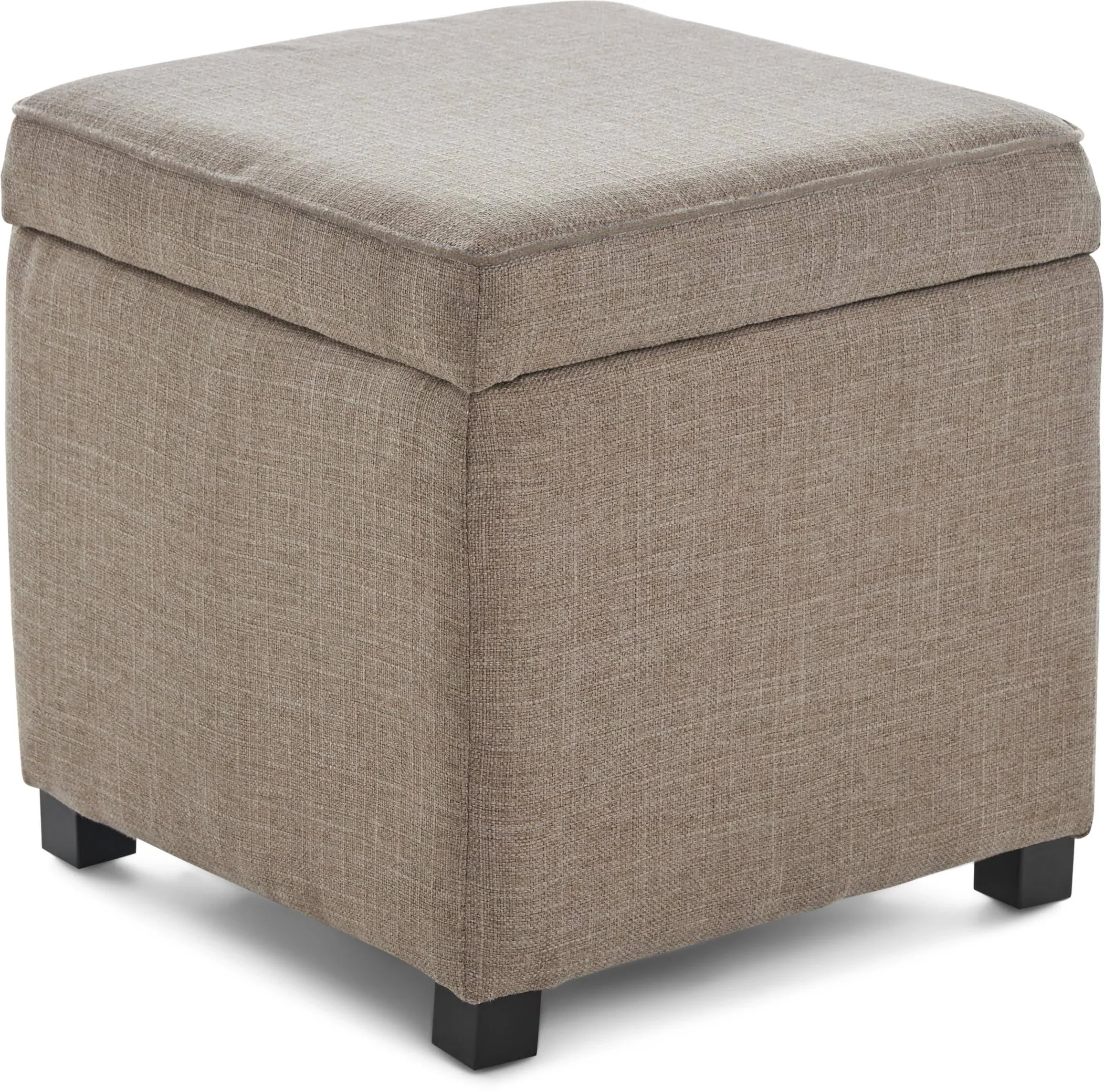 Tommy Hilfiger Finch OTM20007B Morgan Storage Ottoman, Light Brown