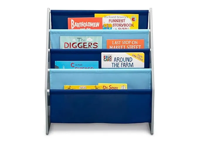 Delta Children Sling Book Rack Bookshelf for Kids