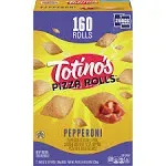 Pepperoni Pizza Rolls, 39.9 oz Bag, 80 Rolls/Bag, 2 Bags/Box