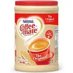 Coffee-Mate Non-Dairy Powdered Creamer, Original, 56 oz Canister